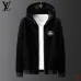 Louis Vuitton tracksuits for Men long tracksuits Fleece-lined and thickened #A58008