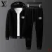 Louis Vuitton tracksuits for Men long tracksuits Fleece-lined and thickened #A58008
