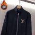 Louis Vuitton tracksuits for Men long tracksuits Fleece-lined and thickened #A58013