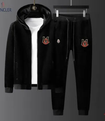 Moncler Tracksuits for MEN Fleece-lined and thickened #A58001