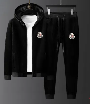 Moncler Tracksuits for MEN Fleece-lined and thickened #A58004