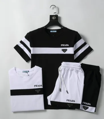 Prada Tracksuits for Prada Short Tracksuits for men #A32606