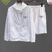 Prada Tracksuits for Prada Short Tracksuits for men Sun protection #A63338