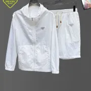 Prada Tracksuits for Prada Short Tracksuits for men Sun protection #A63339