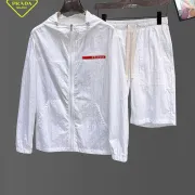 Prada Tracksuits for Prada Short Tracksuits for men Sun protection #A63341