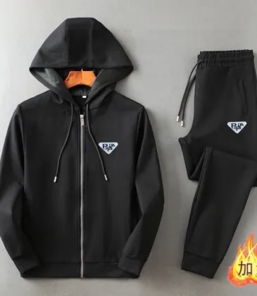 Prada Tracksuits for men Fleece-lined and thickened #A58016