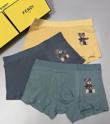 Fendi underwear 3 pairs per box #A65861