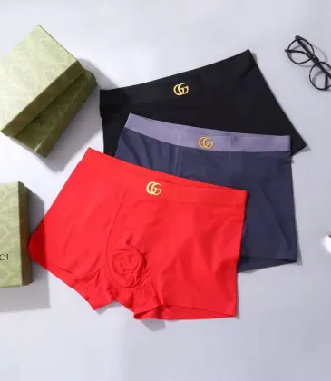 Gucci Underwears for Men Soft skin-friendly light and breathable (3PCS) #A37491