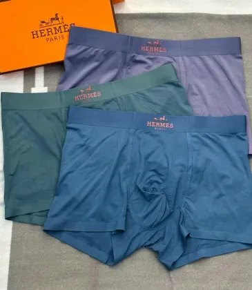 HERMES Underwears for Men Soft skin-friendly light and breathable (3PCS) #A25000