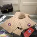 Canada Goose Beige Knitted Hat Scarf Set For Chic Winter Warmth #999915303