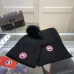 Canada Goose Knitted Hat And Scarf Set Warm Winter Fashion Accessories #999915304
