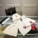 Canada Goose White Cable Knit Hat And Scarf Set With Pompom For Winter Elegance #999915305