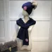 Canada Goose Cable Knit Hat And Scarf Set With Pompom For Winter Warmth And Style #999915306