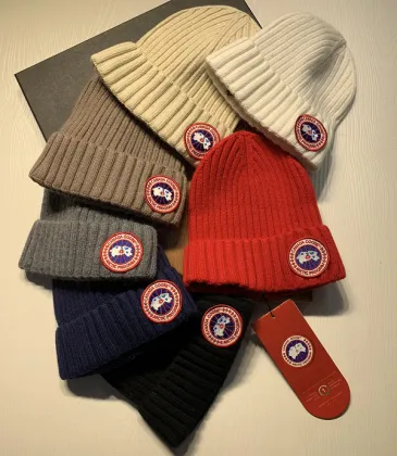 Canada Goose Ribbed Knit Beanies In Diverse Colors For Winter Warmth And Fashion #A30695