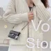 Elegant Chanel Quilted Phone Cases With Chain Strap For Luxury Mobile Protection And Style #A33057
