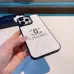 Chic Chanel - Inspired Quilted Phone Cases With Brand Logo For Luxury Mobile Protection #A33061