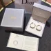 Chic Gold Tone Dior Inspired Hoop Earrings With Brand Signature Lettering For Fashion Lovers #999916168