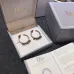 Chic Gold Tone Dior Inspired Hoop Earrings With Brand Signature Lettering For Fashion Lovers #999916168