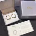 Chic Gold Tone Dior Inspired Hoop Earrings With Brand Signature Lettering For Fashion Lovers #999916168