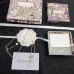 Dior Inspired Gold Tone Star Pendant Necklace With Brand Elements For Elegant Style#999916166