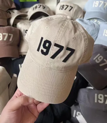 Fear of God Distressed Beige 1977 Cap For Timeless Retro - Streetwear Fusion #999935677