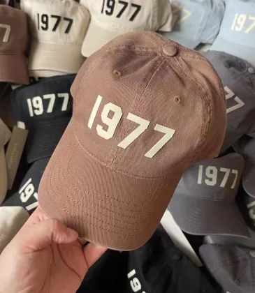 Fear of God Distressed Brown 1977 Cap For Retro - Infused Streetwear Sophistication #999935679