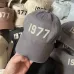 Fear of God Distressed Gray 1977 Cap For Retro - Inspired Streetwear Elegance #999935680