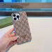 Classic Gucci Phone Case With Iconic GG Pattern And Metal Logo For Timashionable Tech Accessorizing #A24452