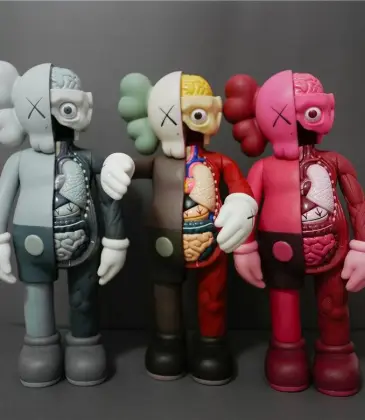 Kaws Companion Toy Dissected Figures Iconic Art Toys with Anatomical Detail 20cm #A45795