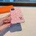 Chic Pink Louis Vuitton Phone Case With Monogram And Metal Logo For Stylish Tech Accessorizing #A24454