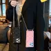 Luxury Black Louis Vuitton Phone Case With Chain Strap And Iconic Motifs For Fashion - Forward Tech #A24458