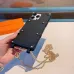 Luxury Black Louis Vuitton Phone Case With Chain Strap And Iconic Motifs For Fashion - Forward Tech #A24458