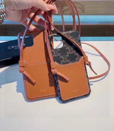 Chic Celine - Inspired Crossbody Phone Cases With Card Slot For Fashionable On - The - Go Style #A33064