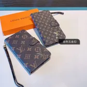 Elegant LV Monogram Flip Phone Cases With Strap For Stylish Phone Protection And Functionality #A33065