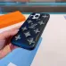 Luxury LV Emblem Decorated Leather Phone Case For Stylish Phone Protection #A33068