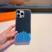Louis Vuitton Phone Case With Monogram Pattern And Blue Pumpkin Art For Fashion - Forward Tech #A24461
