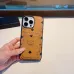 MCM Visetos Print iPhone Cases With Card Slots And Logo Detailing #A33070