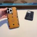 MCM Visetos Print iPhone Cases With Card Slots And Logo Detailing #A33070
