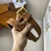 YSL Brown Suede Belt With Gold - Toned Buckle And Logo Charm For Chic Styling 3.0CM #99905603