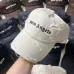 Palm Angels Distressed Beige Cap With Brand Logo For Effortless Street - Fashion Flair #999935688