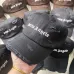 Palm Angels Distressed Black Cap With Brand Logo For Edgy Street - Fashion Statements #999935689