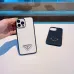 Elegant White Prada Phone Case With Signature Logo For Sophisticated Tech Accessorizing #A24460