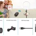 Selfie Ring Light with Tripod Stand &amp; Cell Phone Holder for Live Stream/Makeup, Mini Led Camera Ringlight for YouTube Videos/Photography #99906251