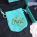 Elegant Tiffany Inspired Gold Tone Link Design Hoop Earrings For Timeless Luxury Looks #999916167