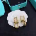 Elegant Tiffany Inspired Gold Tone Link Design Hoop Earrings For Timeless Luxury Looks #999916167