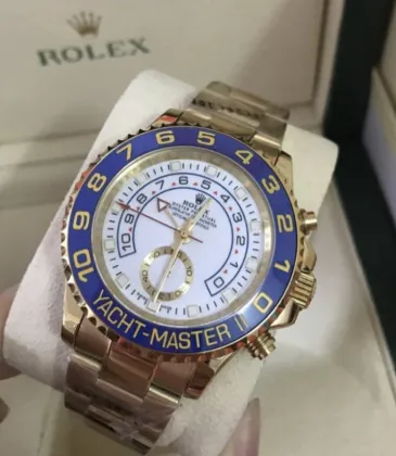 Rolex Yacht - Master II Gold Watch With Blue Bezel For Luxury Watch Enthusiasts #9115971