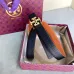 Tory Burch Orange Leather Belt With Gold Logo Buckle For Fashionable Waist Styling 2.5CM #99905622