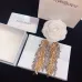 Yves Saint Laurent Inspired Gold Silver Leaf Tassel Earrings For Glamorous Fashion Looks#999916165