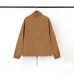 Fear of God Essentials Half - Zip Jackets in Beige Brown Black for Trendy Casual Wear #999901545