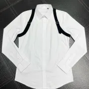 Alexander McQueen Shirts for Alexander McQueen Long-Sleeved Shirts for Men #A23452